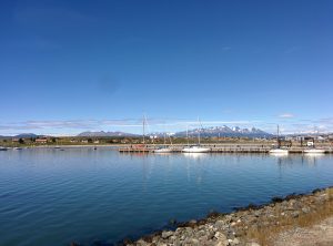 The harbor of Ushuaia