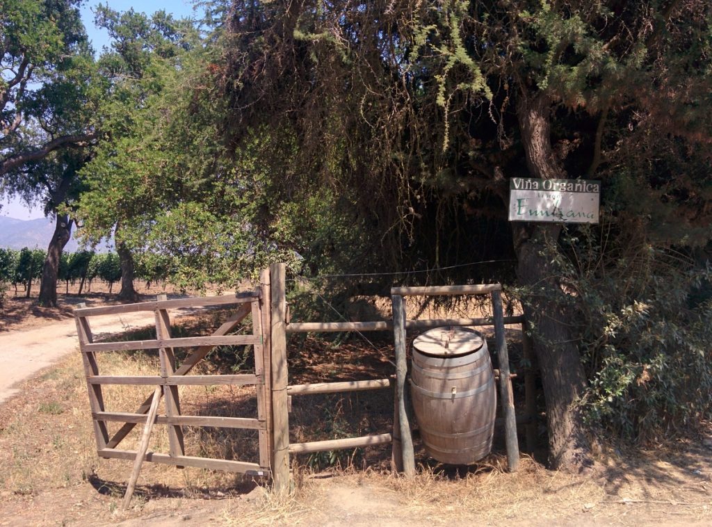 A small wood gate