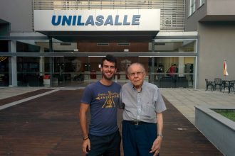 Me with José, the 94 years-old man