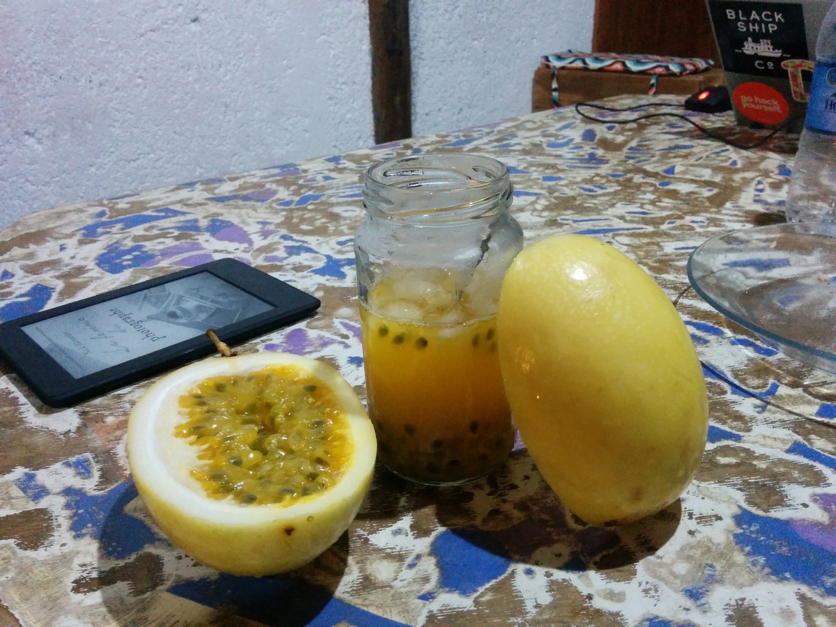 Caipi Passion: Caipirinha with passion fruit