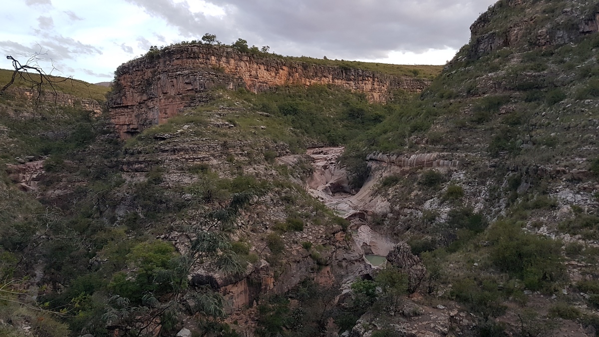 Overview of the canyon