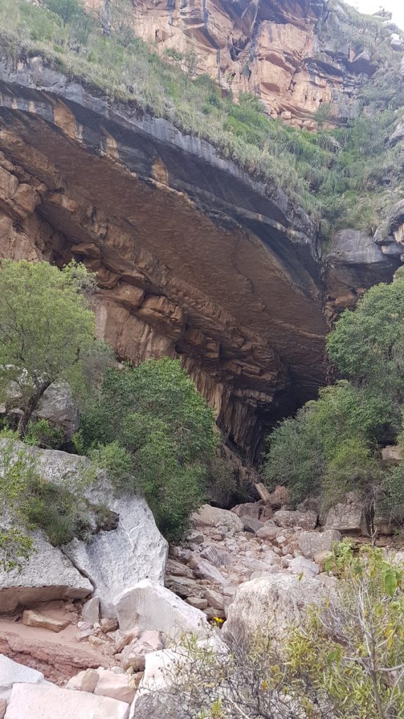 Entrance of the cave