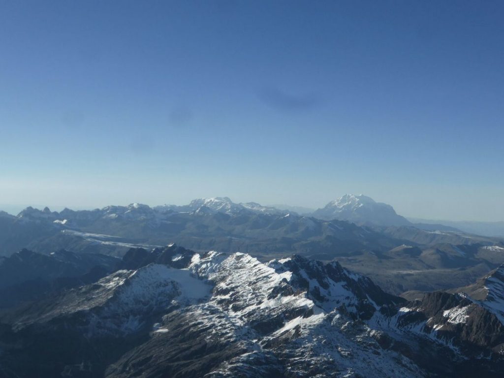 View of the small other mountains