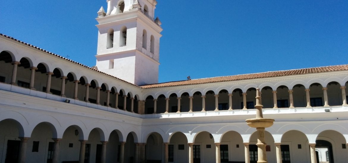 Typical building style in Sucre, here the university.