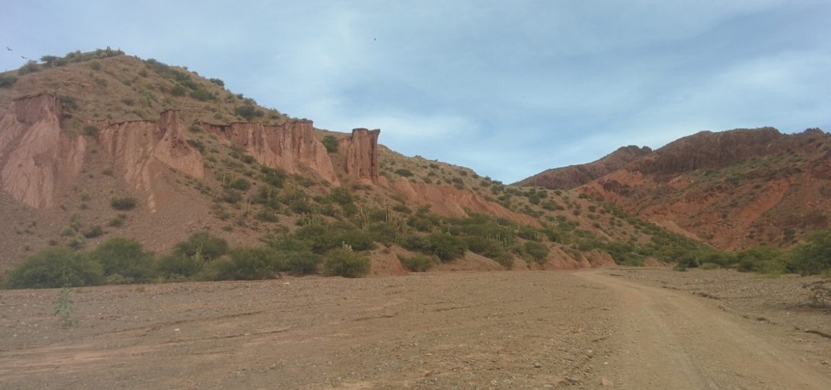 Red mountains around Tupiza