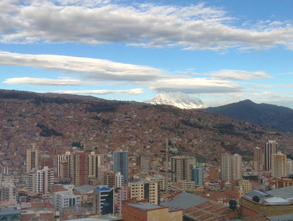 My next target: the Illimani, 6462 meters