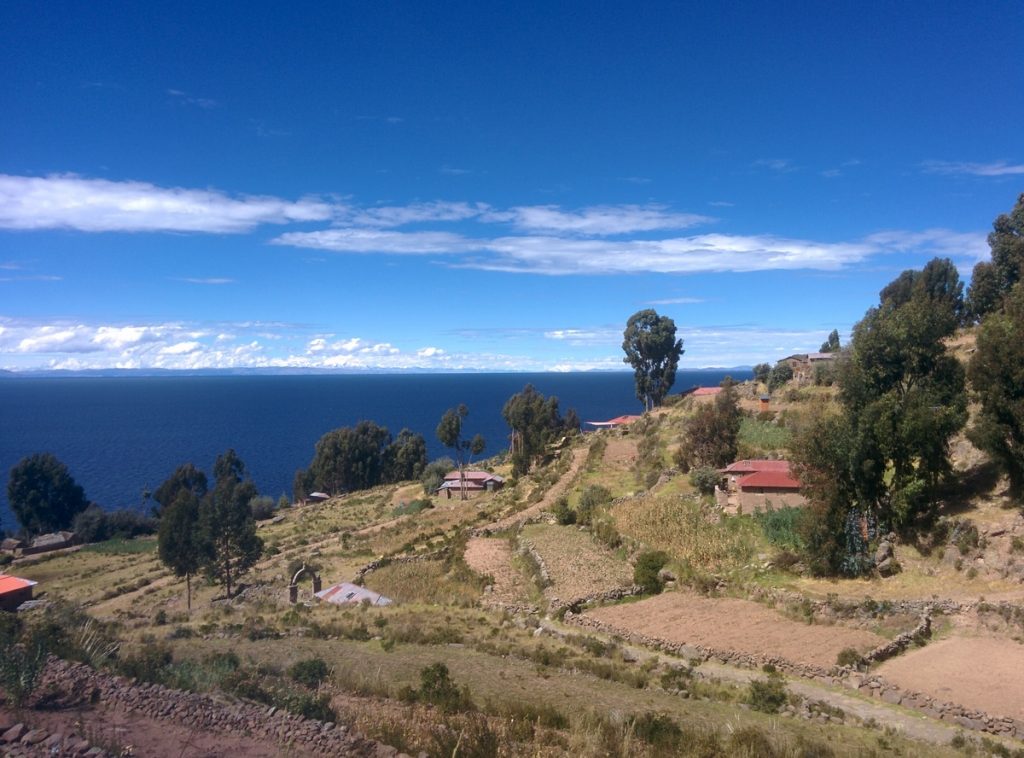 View of Taquile island