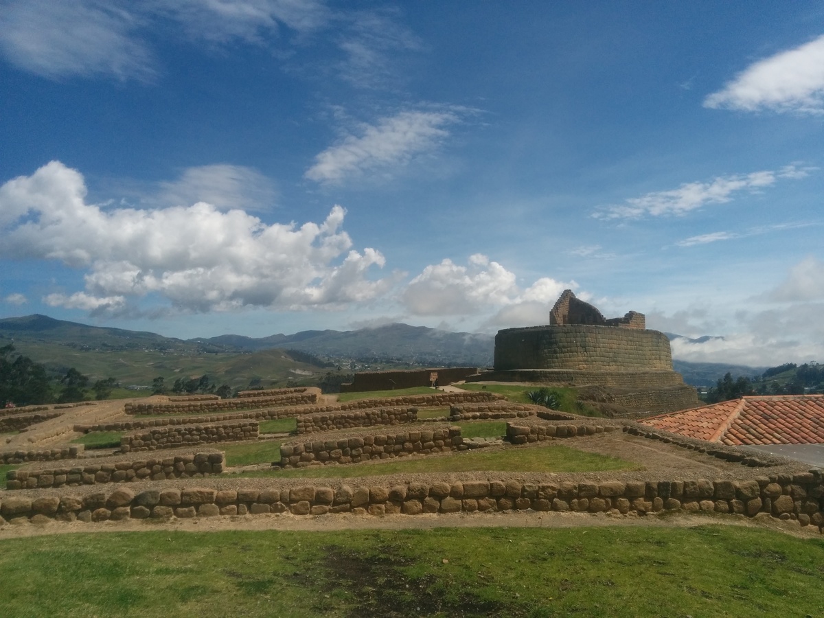 Overview of the Ingapirca ruin