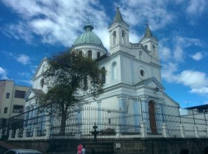 A church in Quito