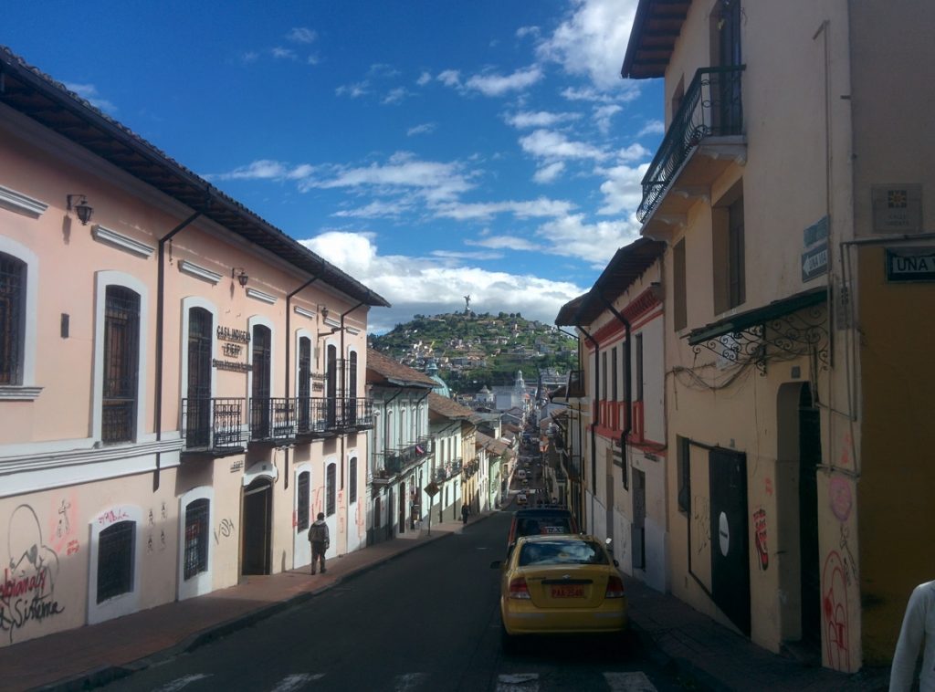 View on the Panecillo hill