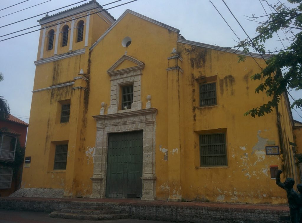 A church in Getsemani district