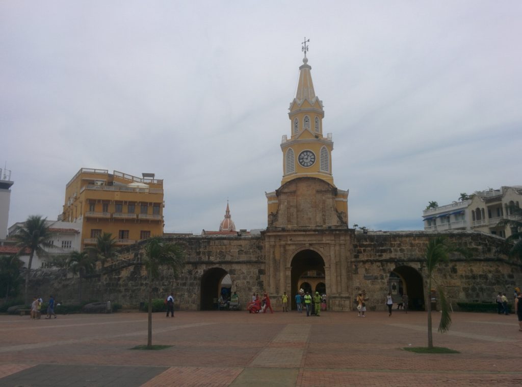 The gate to the city center