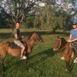 Horse ridding with Guillaume